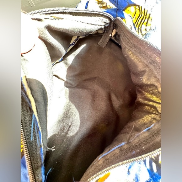 ‼️RARE‼️???NWOT?Botswana Made Patchwork Elephant Backpack main image 2
